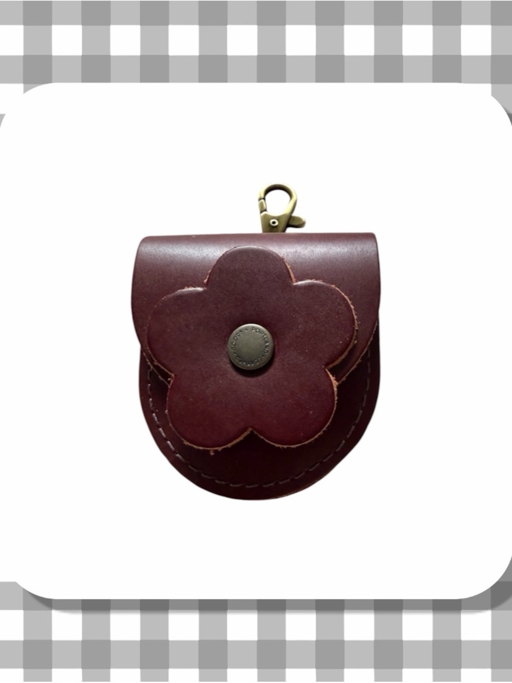 🦄 Portland Leather Petunia Pouch | Cognac | Combination Not Online